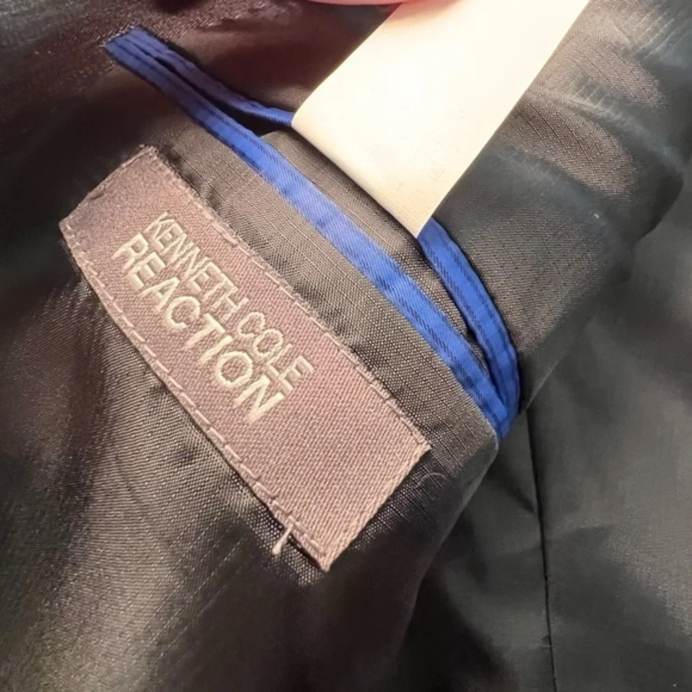 KENNETH COLE REACTION DARK GRAY 42 LONG SUIT SEPARATE COAT NWT $275 Professional